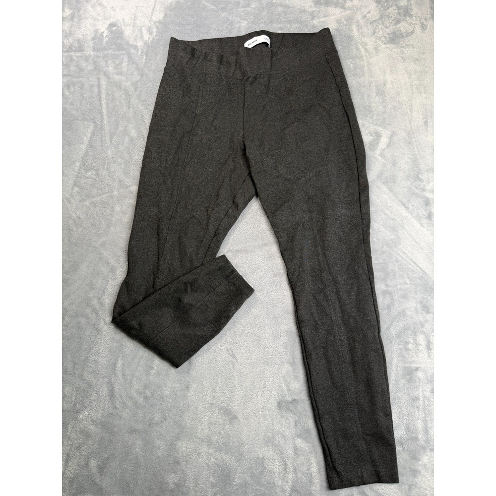 Old Navy Stevie Skinny Pants Womens Large Black Pull-On High Rise Stretch